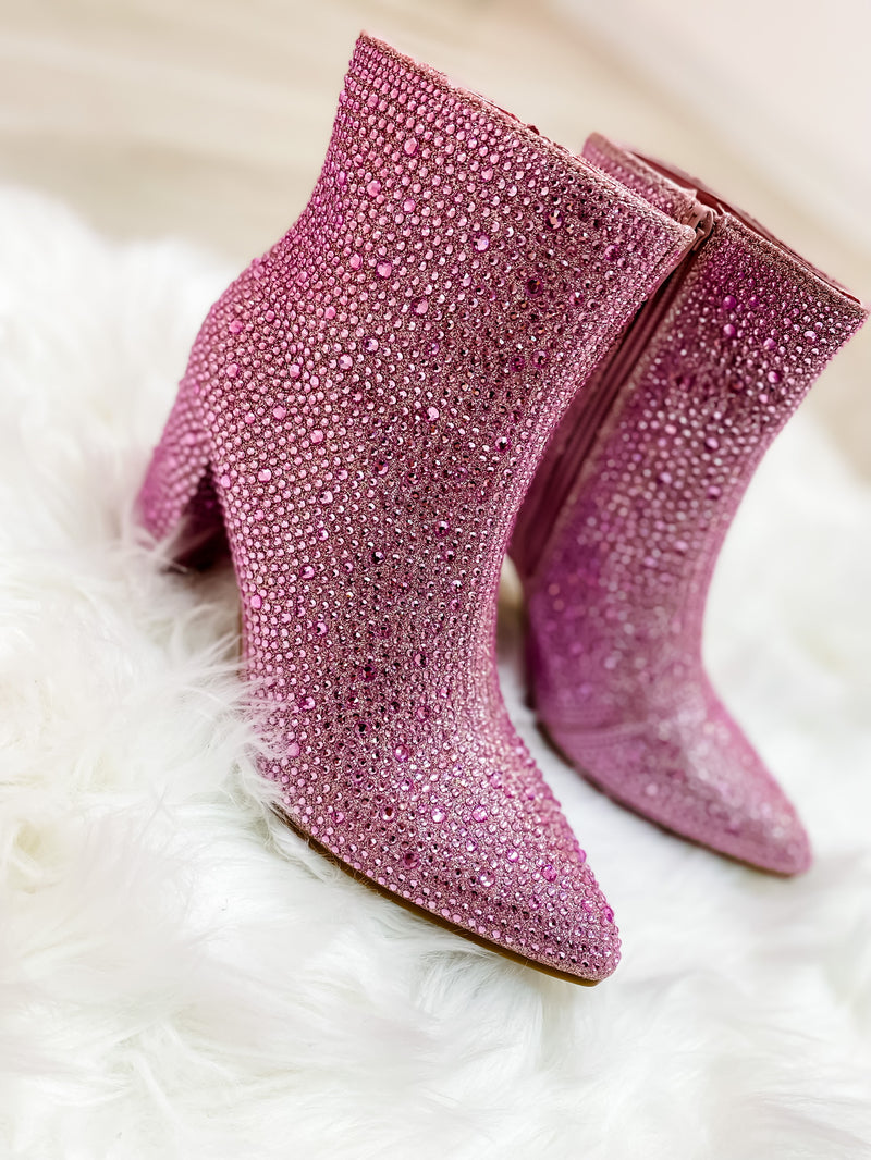 Pink bootie Clearance