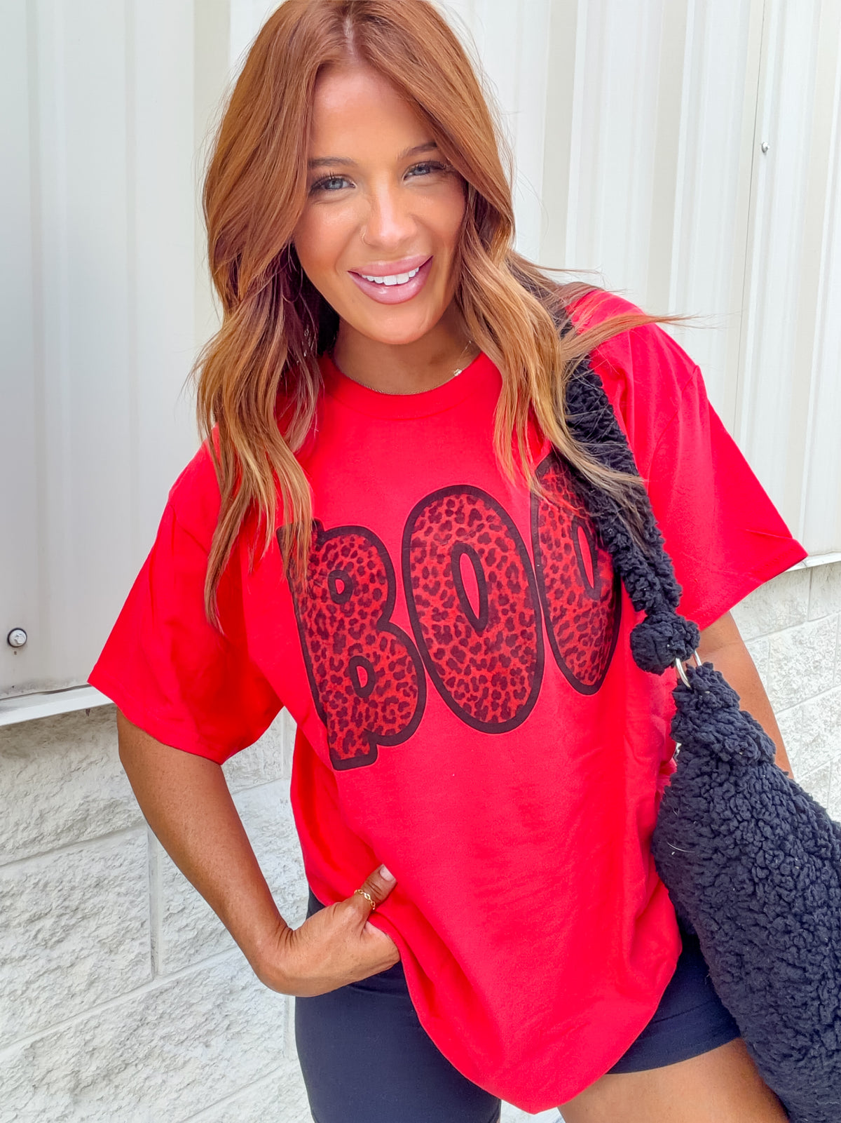 Cheetah Boo Graphic Top
