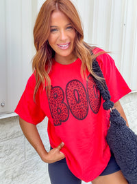Cheetah Boo Graphic Top