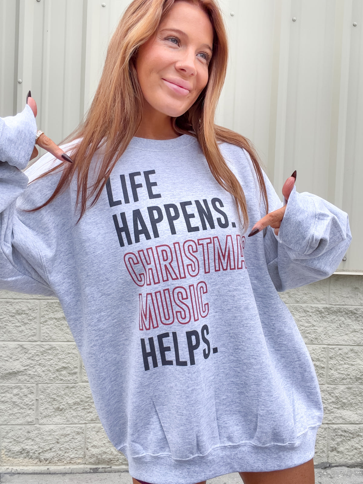 Christmas Music Helps Graphic Top