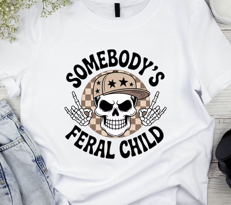 YOUTH Feral Child Graphic Tee