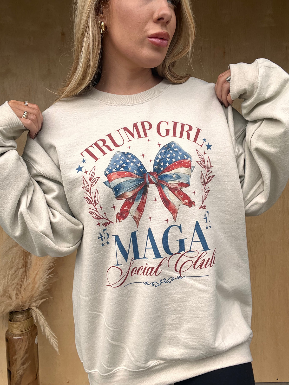 MAGA Social Club Graphic Top