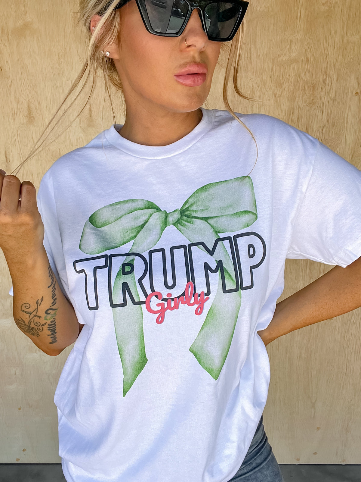 Trump Girly Graphic Top