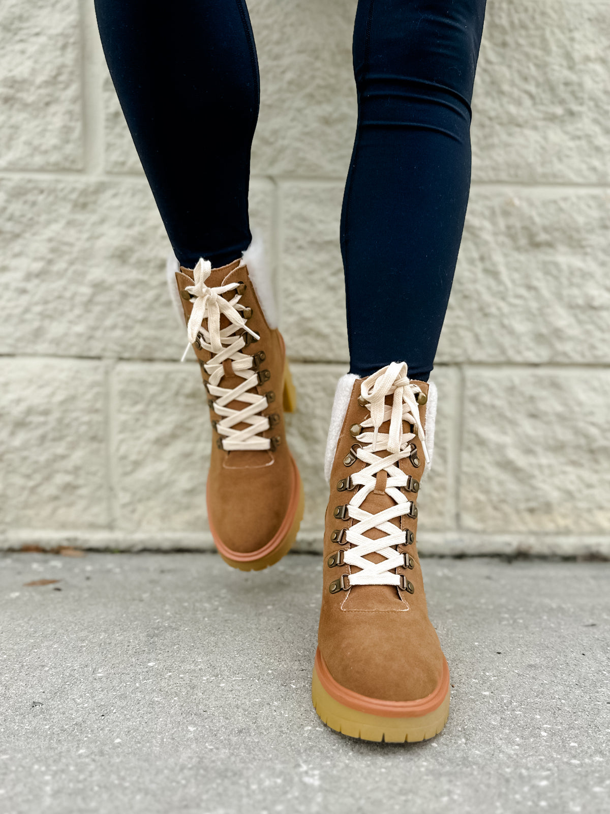 The Madilyn Camel Heeled Boot