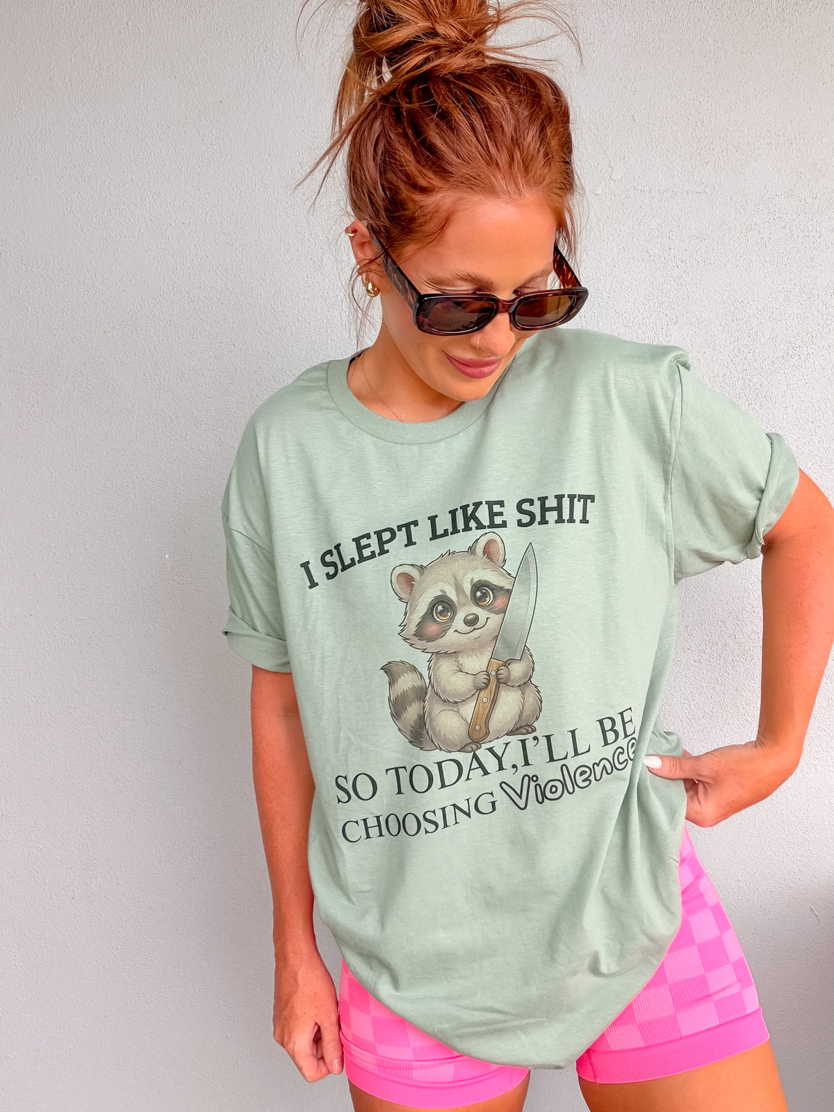 Slept Like Graphic Top