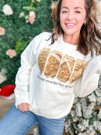 Collage Yarn Wonderful Time Graphic Top