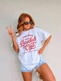 Baseball Tired  Graphic Top