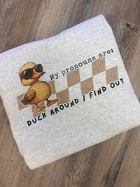 Duck Around Graphic Top