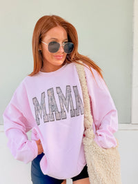 Dark Camo Mama Graphic Top