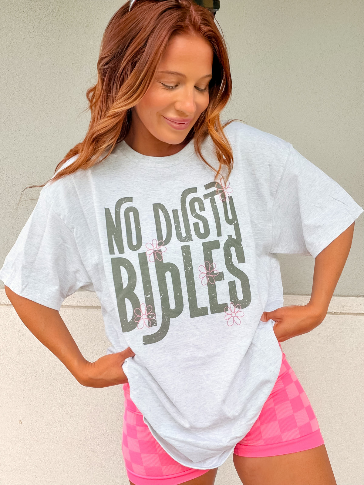 No Dusty Bibles Graphic Top