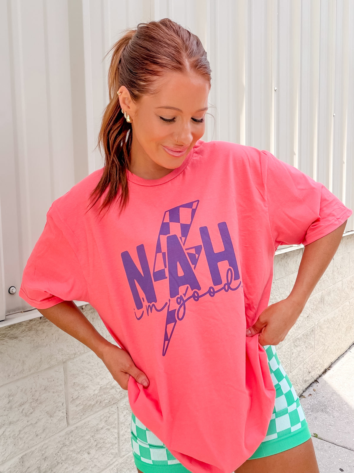 Nah I'm Good Graphic Top