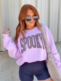 Spooky Leopard Graphic Top