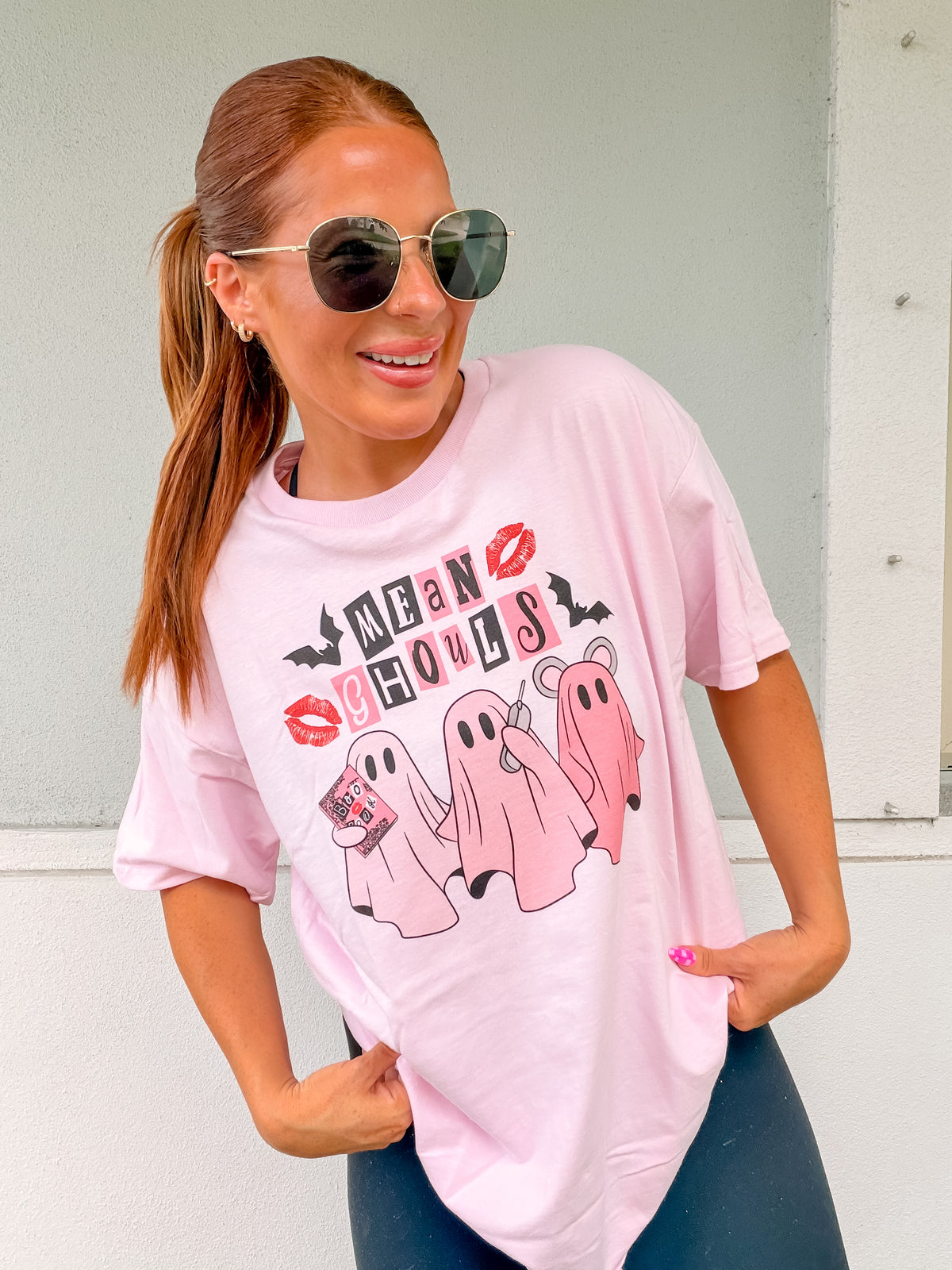 Mean Ghouls Graphic Top