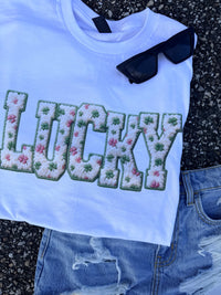Yarn Lucky Graphic Top
