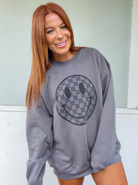 Color Smiley C.O.C. Graphic Pullover