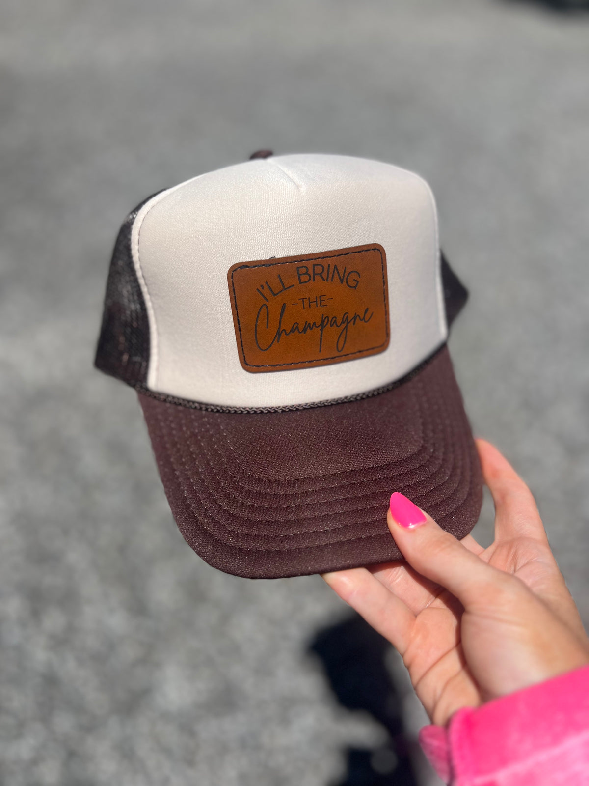 Champagne Trucker Hat