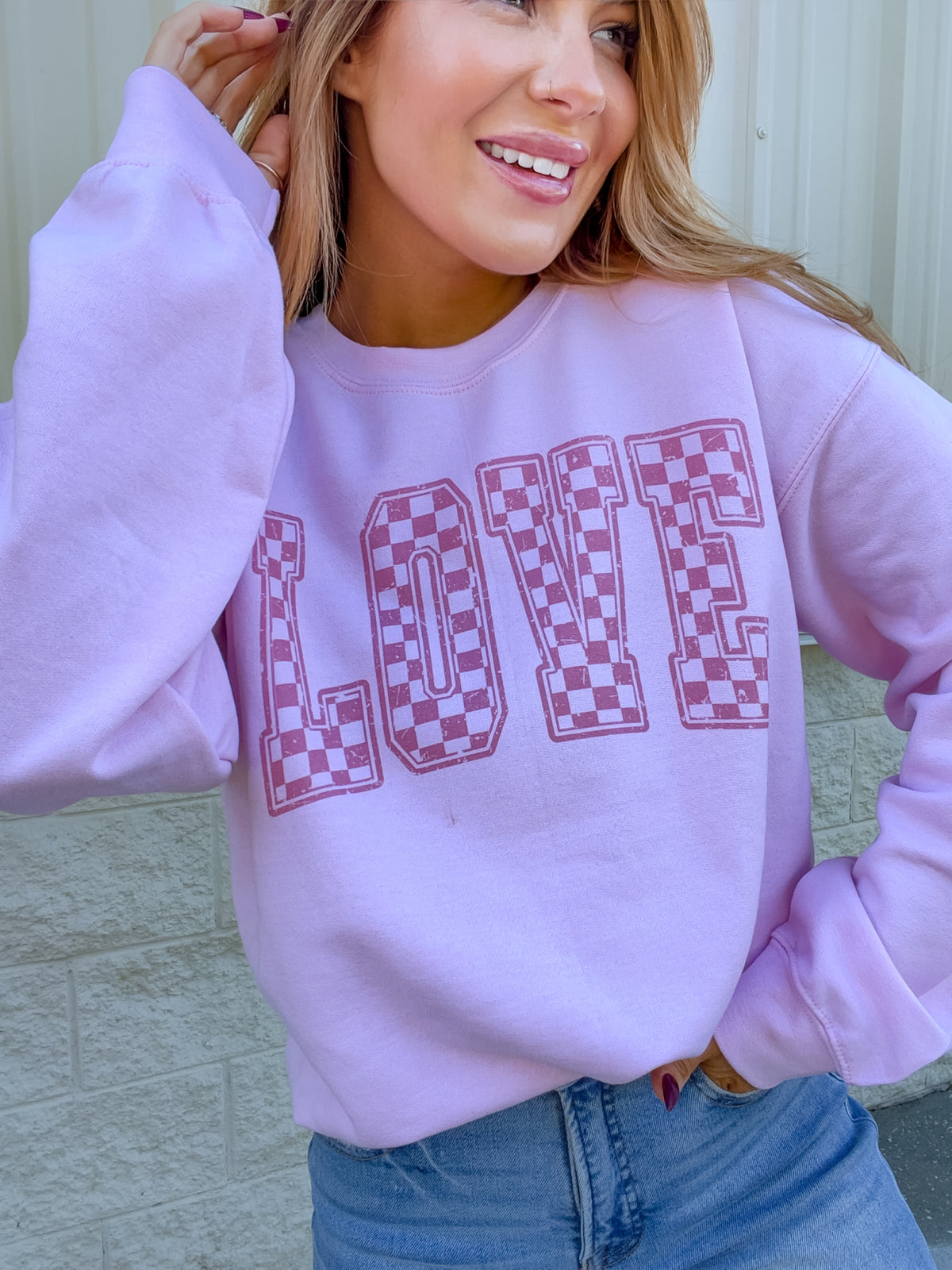 Retro Love Graphic Top