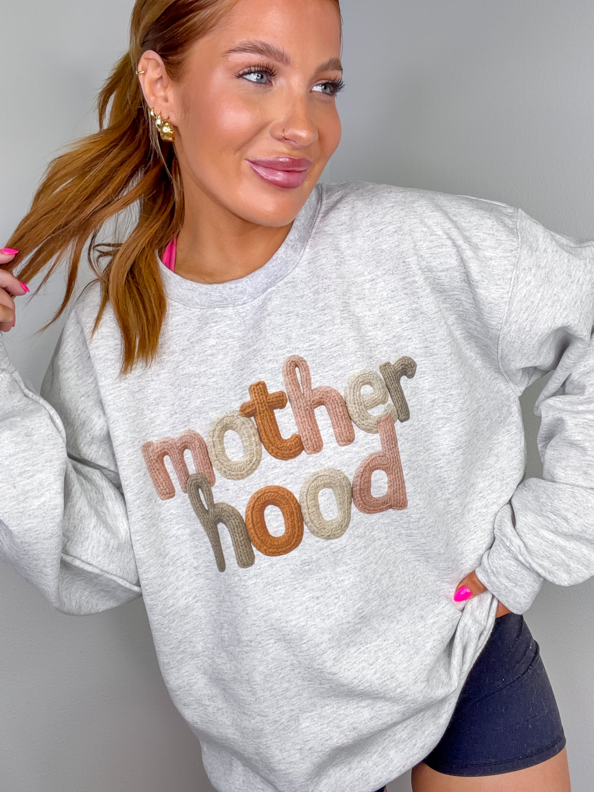 Yarn Motherhood Graphic Top