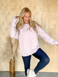 Cool Perfection Dusty Pink Pullover