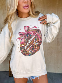 Disco Football Graphic Top