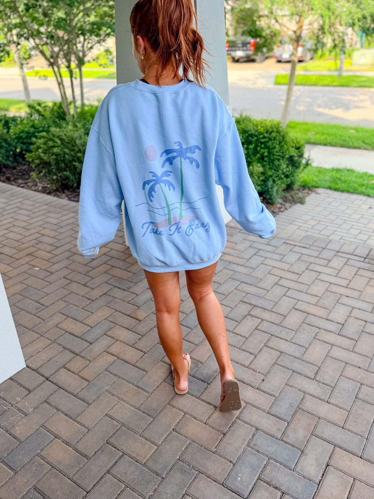 Take It Easy Graphic Top
