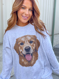 Yarn Dog Breed Graphic Top