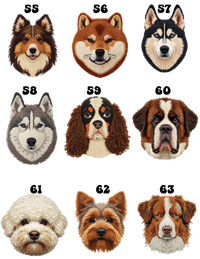 Yarn Dog Breed Graphic Top