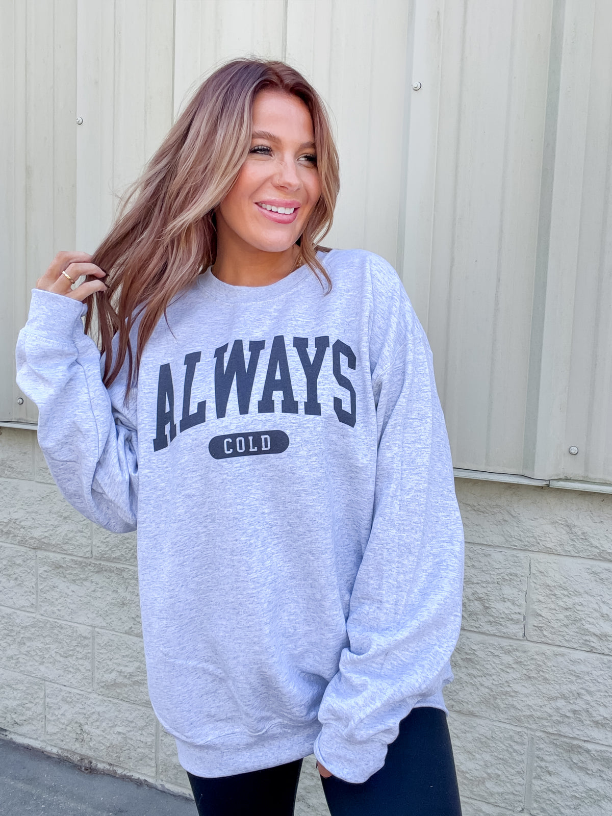 Always Cold Graphic Pullover