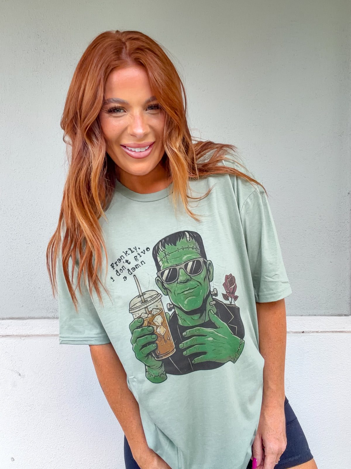 Give A Damn Graphic Top
