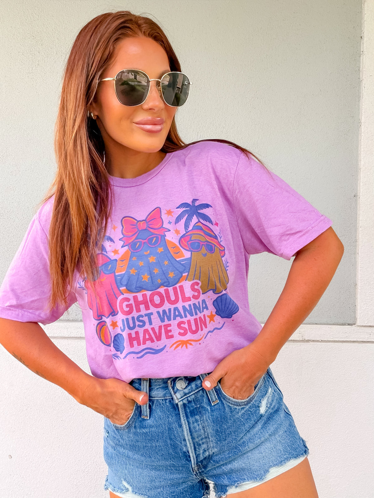 Sun Ghouls Graphic Top