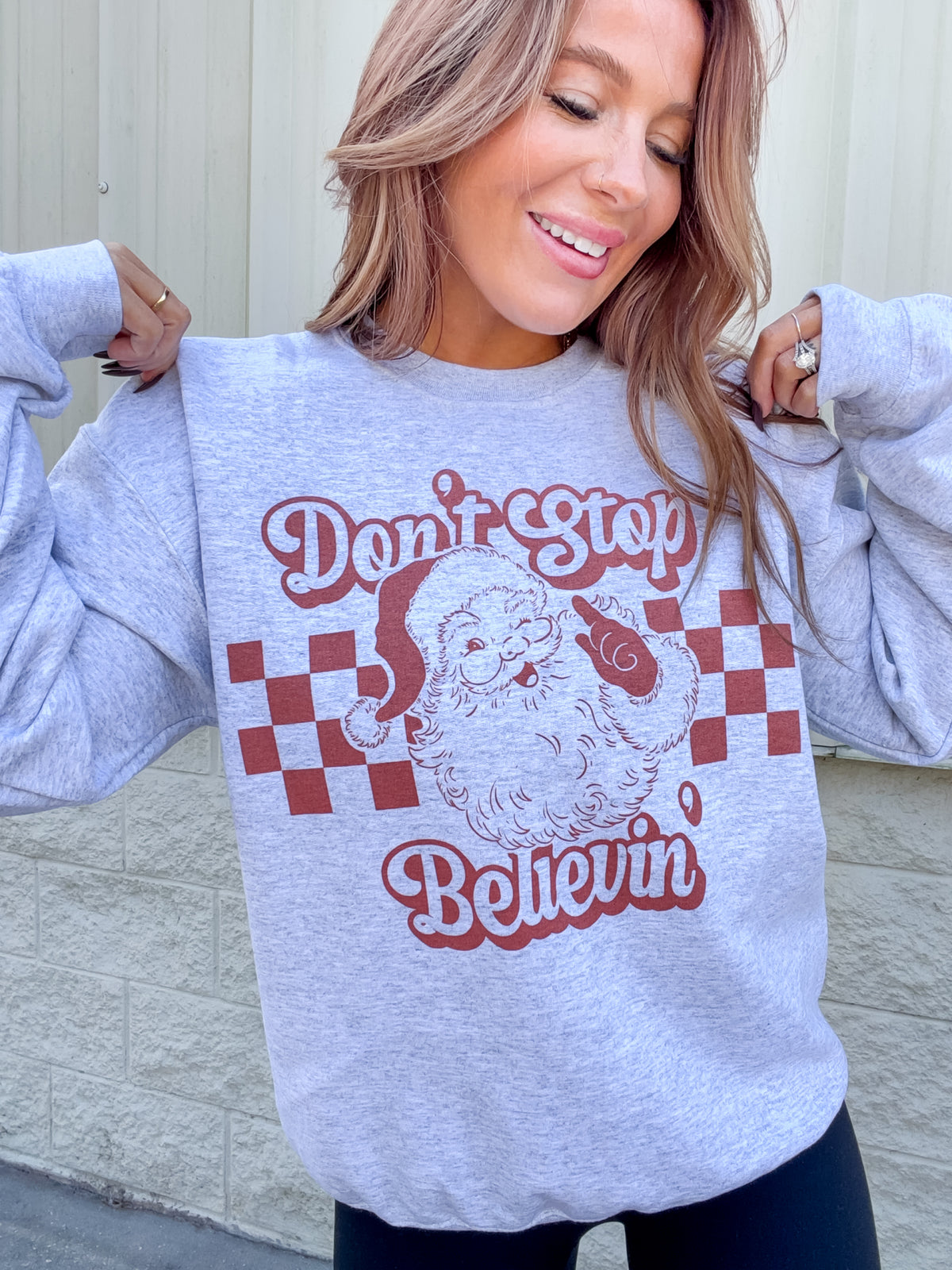 Don't Stop Believin' Graphic Top