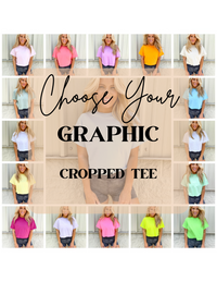 CROP *SHORT Sleeve Graphic Tee