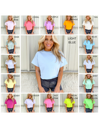 CROP *SHORT Sleeve Graphic Tee