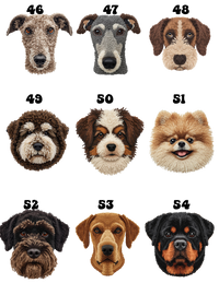 Yarn Dog Breed Graphic Top