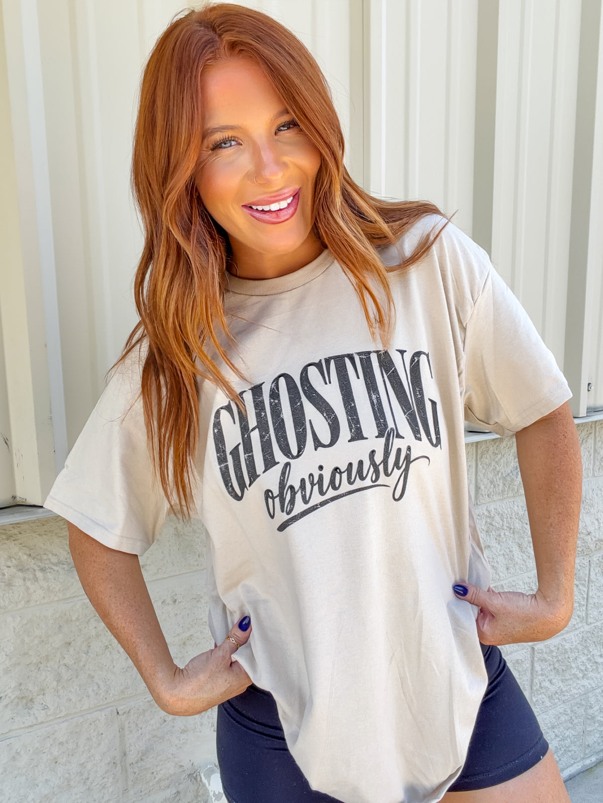 Ghosting Obviously Graphic Tee