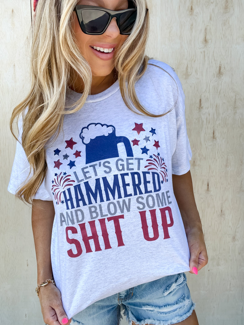 Let's Get Hammered Graphic Tee