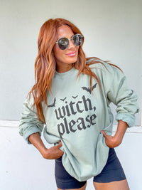 Witch Please Graphic Pullover