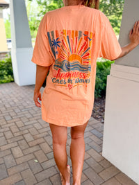 Colorful Happiness Graphic Top