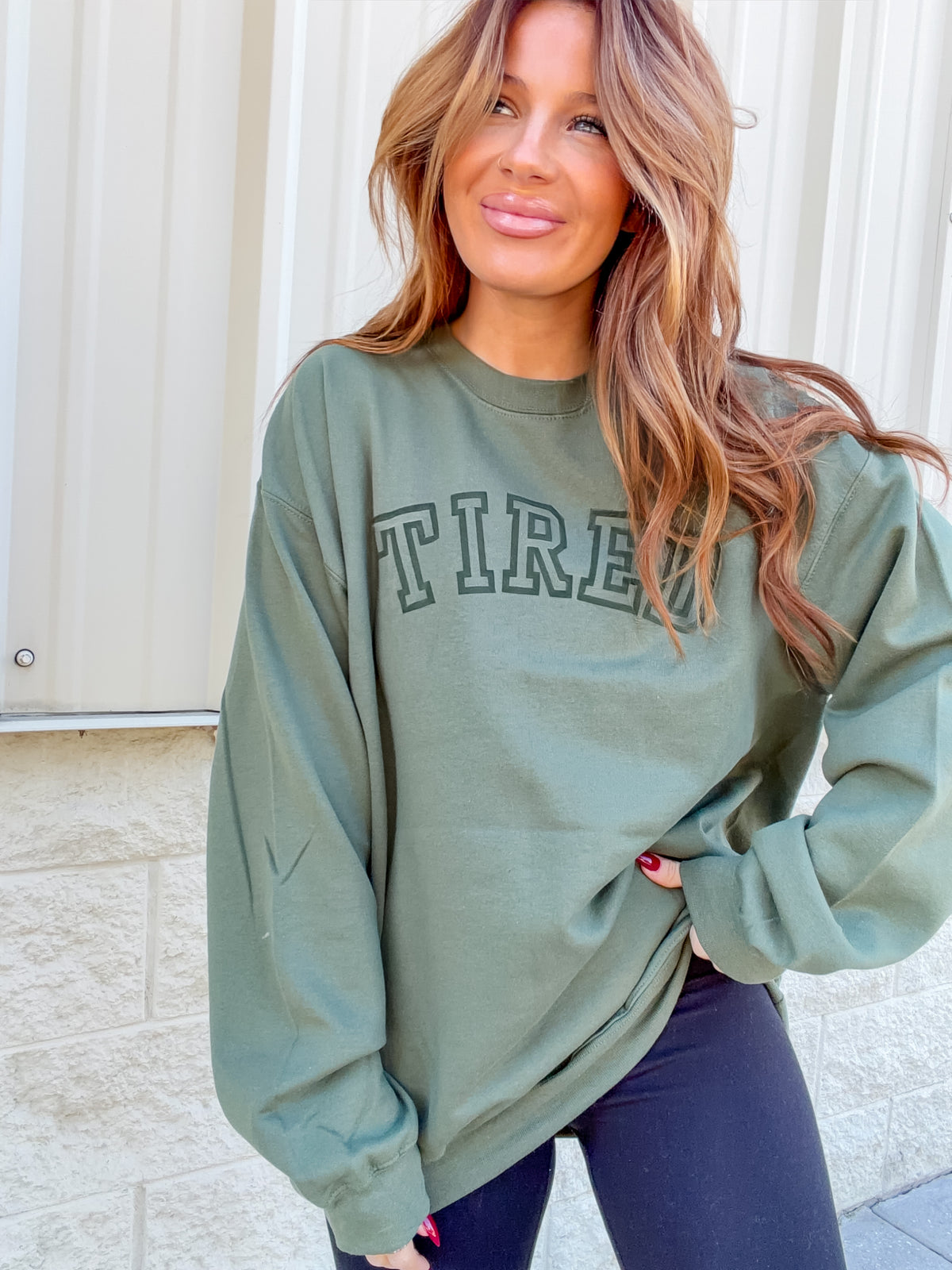 TIRED Graphic Sweatshirt C.O.C.