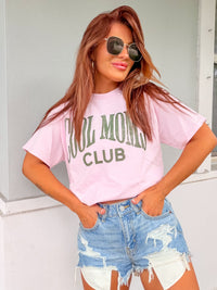 Green Moms Club Graphic Top