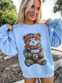 Holiday Bear Graphic Top