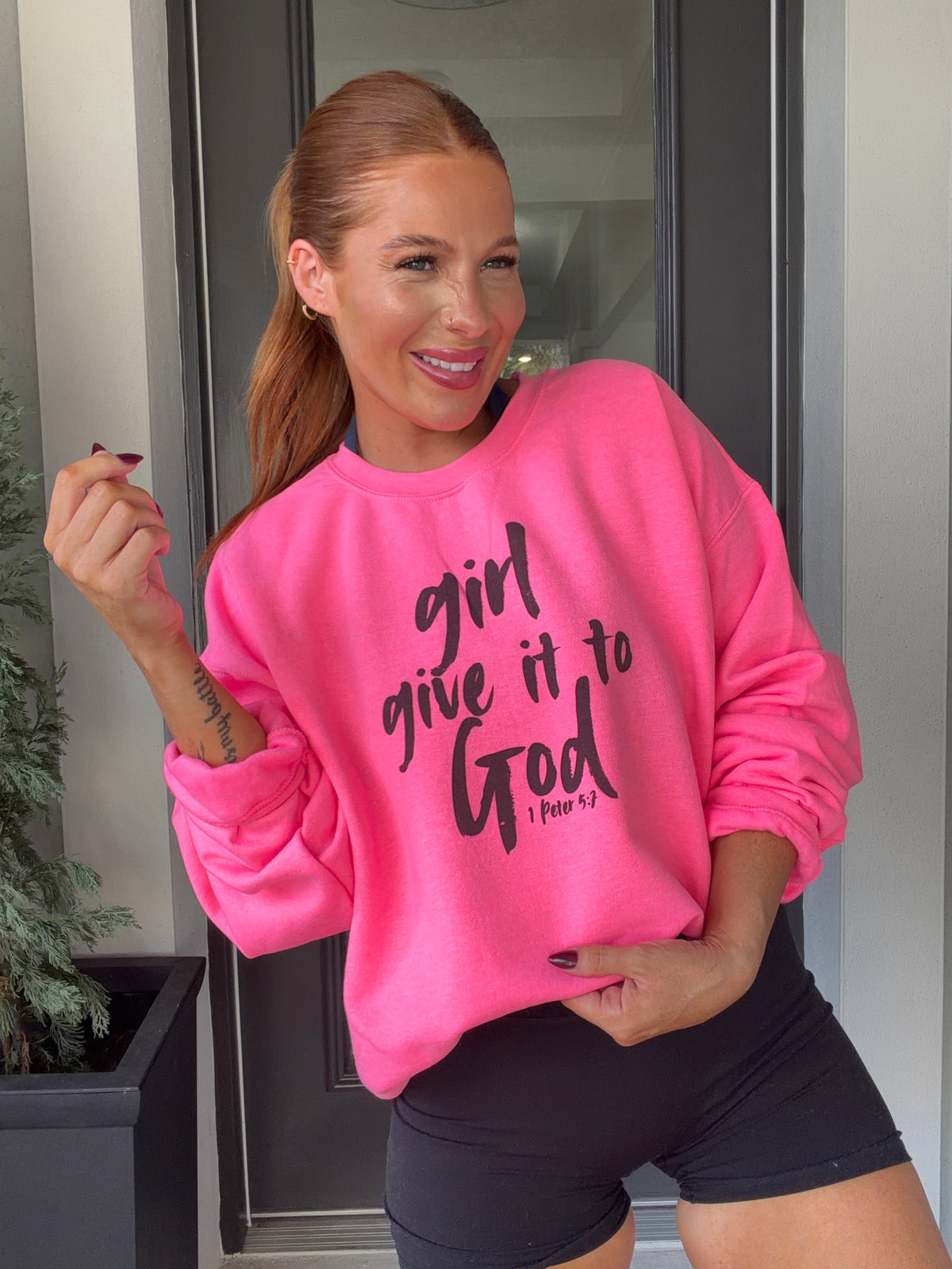 Give It To God Graphic Top