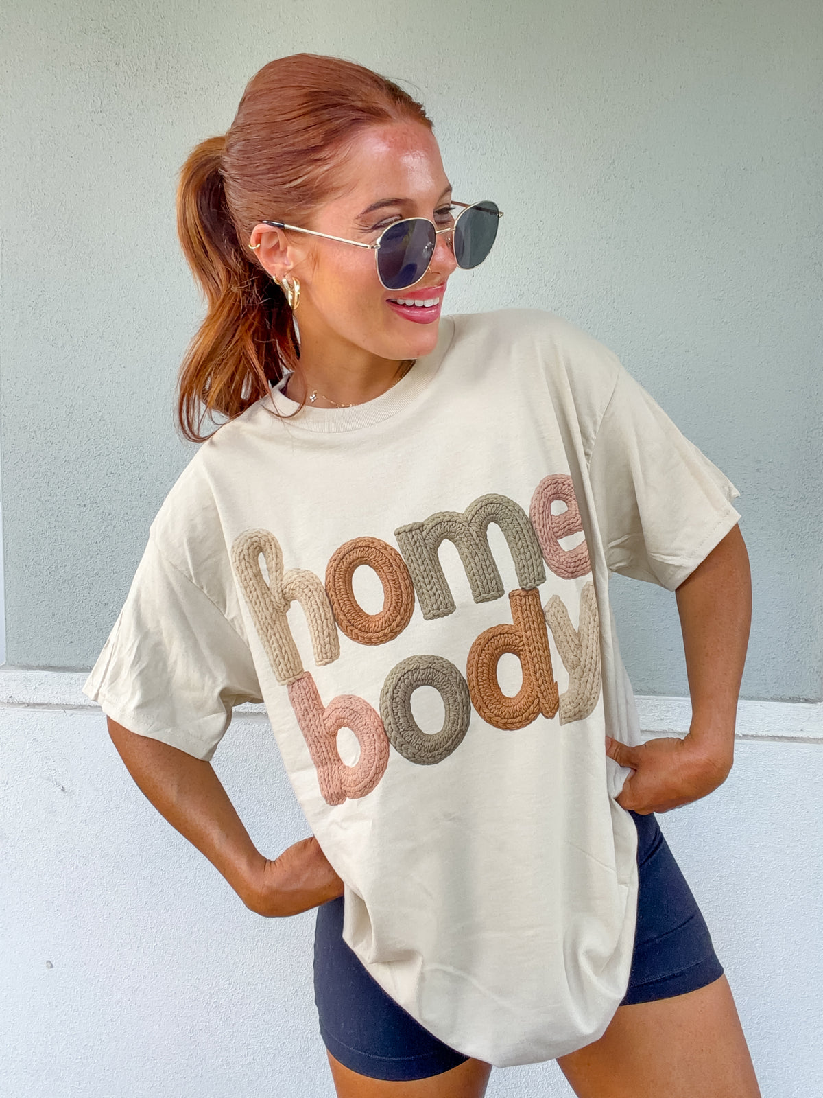 Yarn Homebody Graphic Top