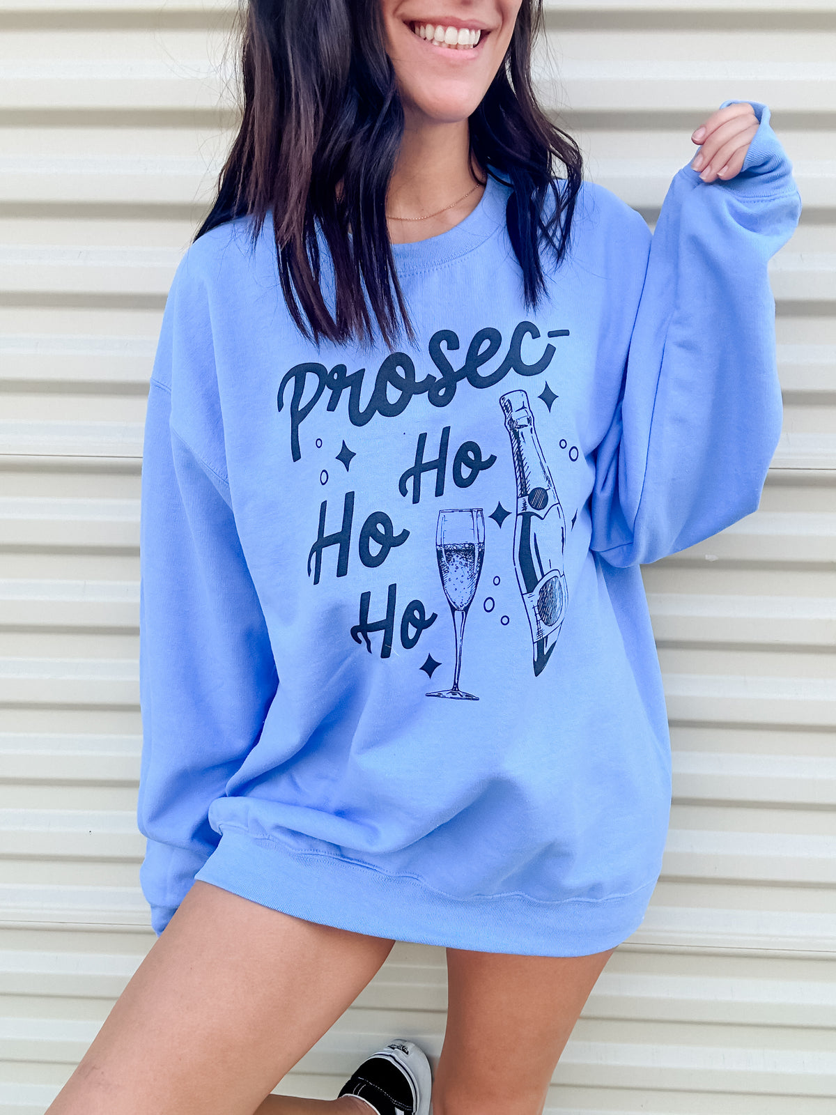 Prosecc-ho ho ho Graphic Pullover