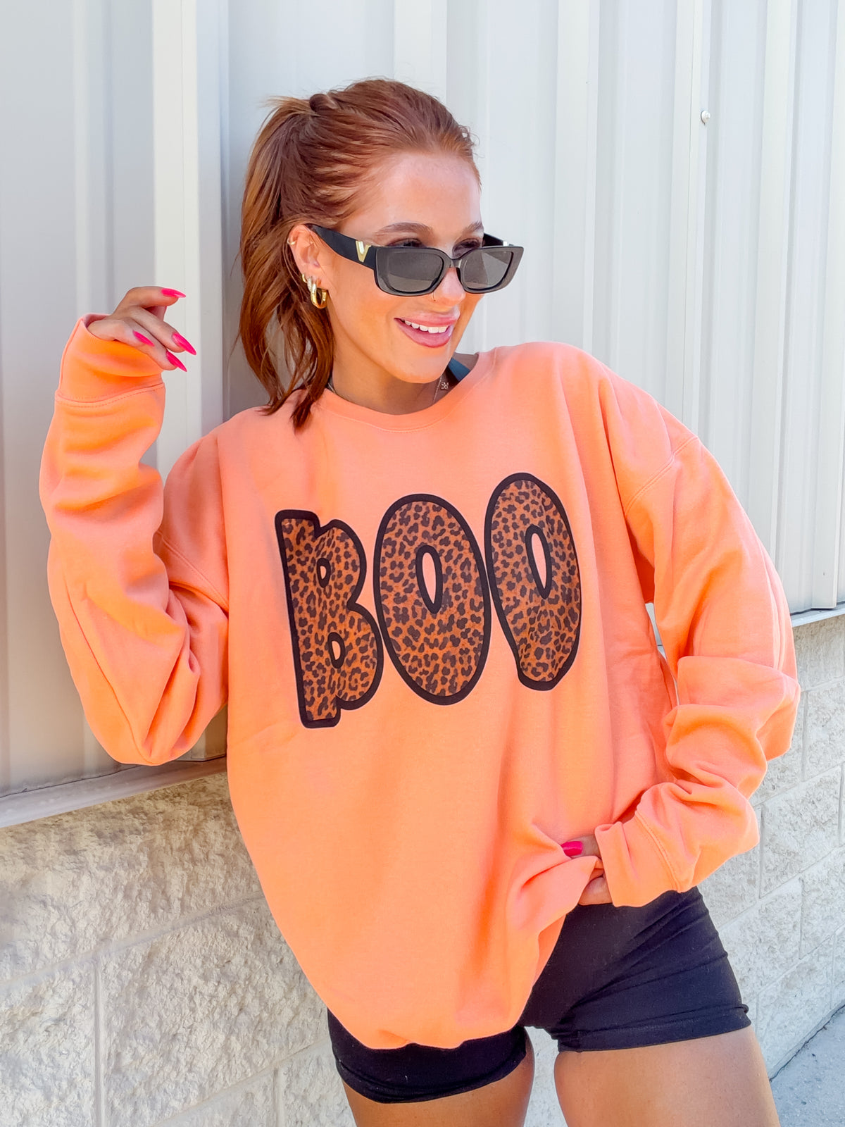 Cheetah Boo Graphic Top