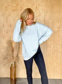 Cool Perfection Ballet Blue Pullover