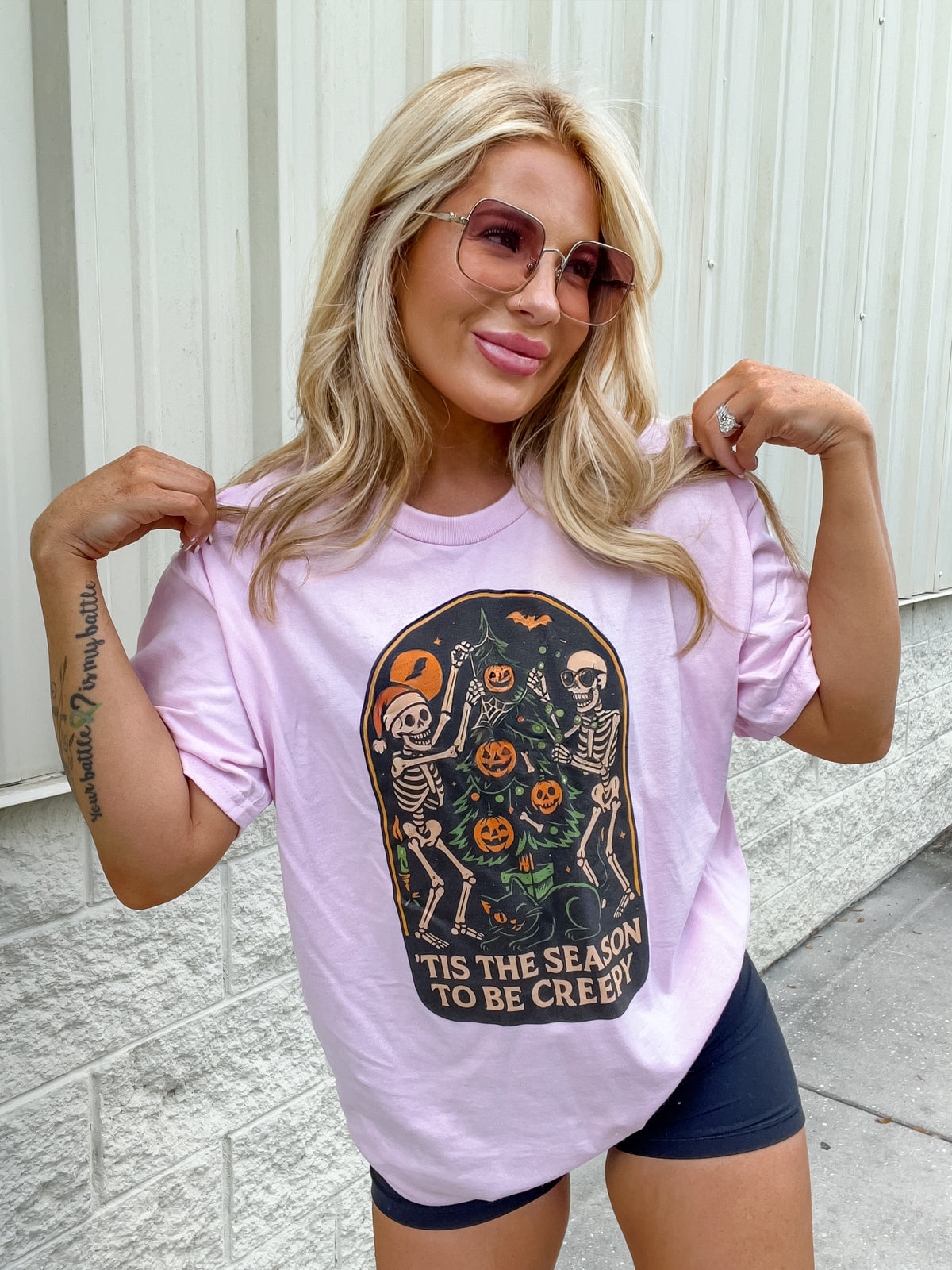 To Be Creepy Graphic Top
