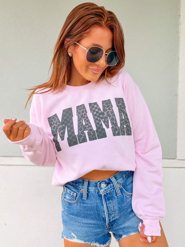 Varsity Mama Graphic Top