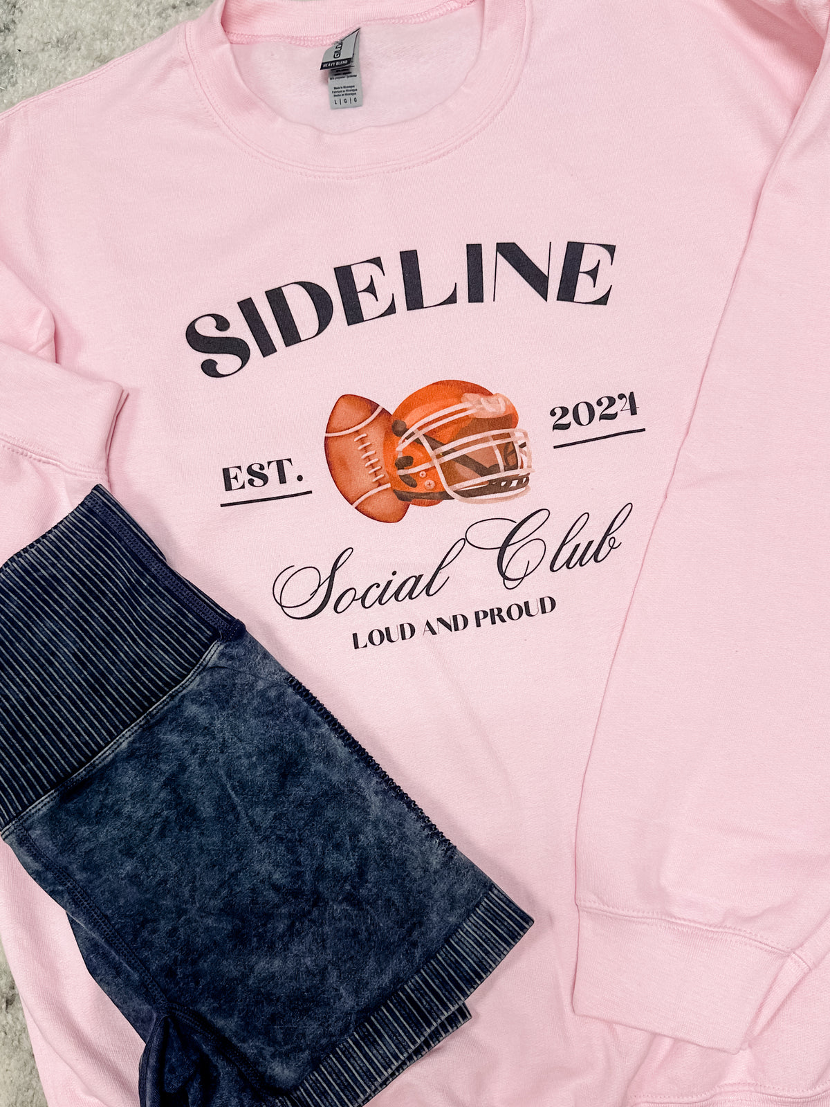 Sideline Social Club Graphic Top