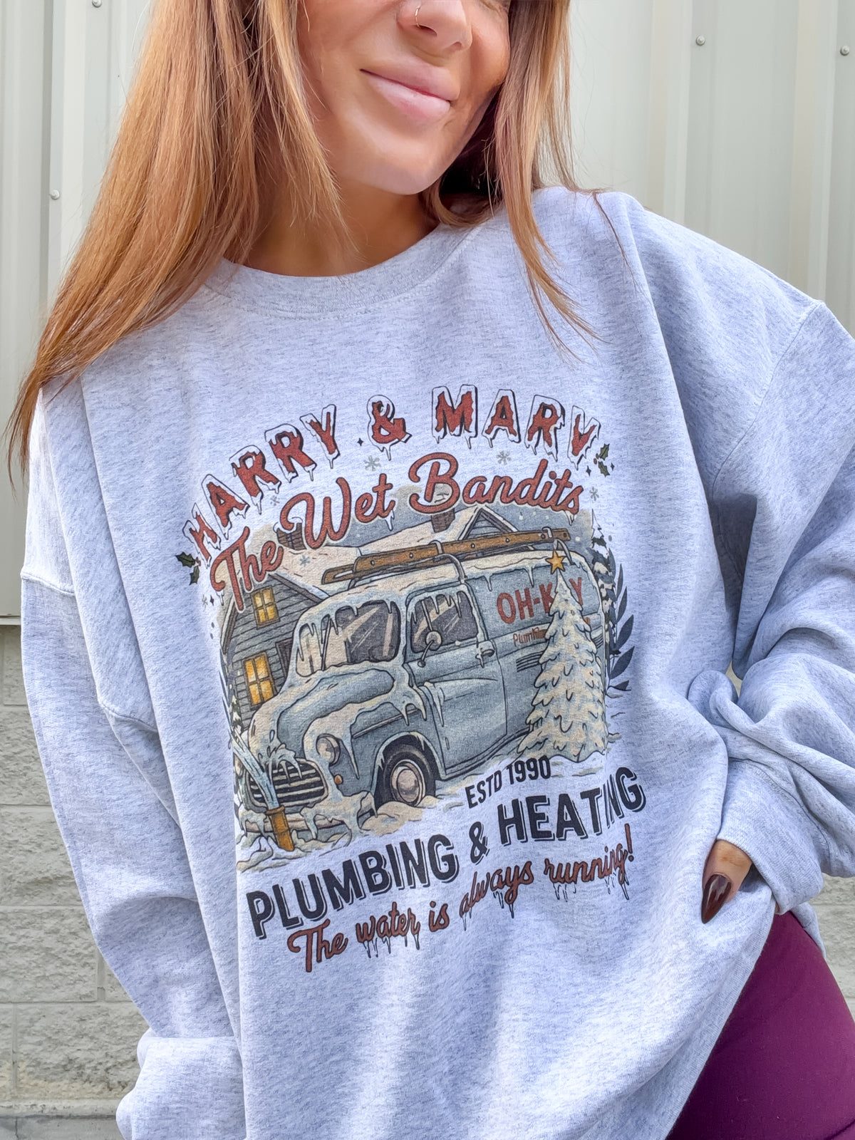 Movie Christmas Graphic Top